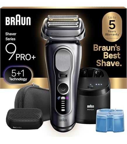 Amazon | Braun Series 9 PRO+ 電動シェーバー シェービングキット 5