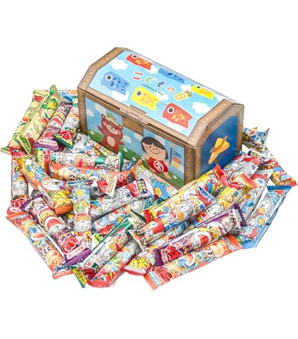 Amazon.co.jp: インパクト大！ギフト・イベントに！宝箱入り！うまい棒