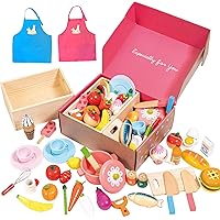 Kano 木製おままごとクッキング&スイーツセット