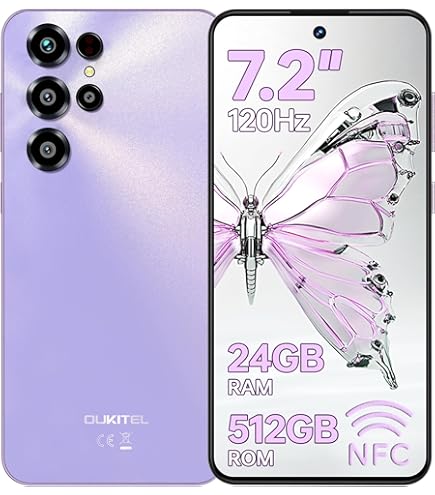 Amazon | OUKITEL SIMフリー スマートフォン 本体 C69 7.2インチ HD 大