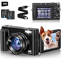 Amazon | Zostuic デジカメ 4K 4800万画素 デジタルカメラ 180度