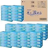 【ケース販売】エルモア 水に流せるティッシュペーパー×10