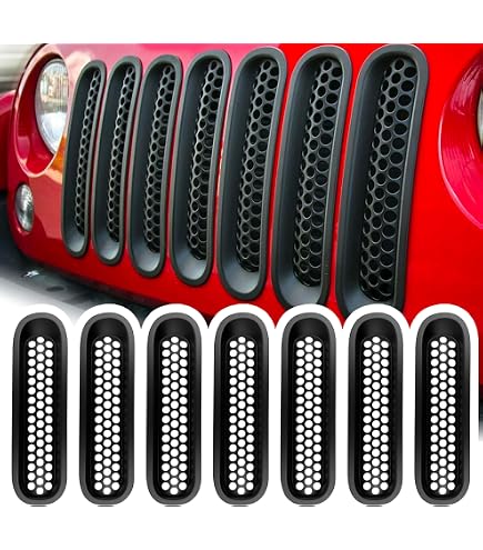 Amazon.co.jp: Redrock 4x4 ハニカムグリルインサート;マットブラック