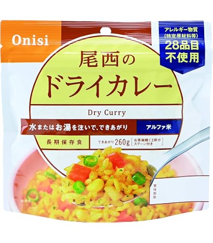 Amazon | 尾西食品 アルファ米 尾西の田舎ごはん 100g × 50食分セット