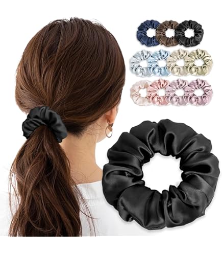 Amazon | [セリーヌ] ヘアアクセサリー シュシュ ヘアゴム レディース