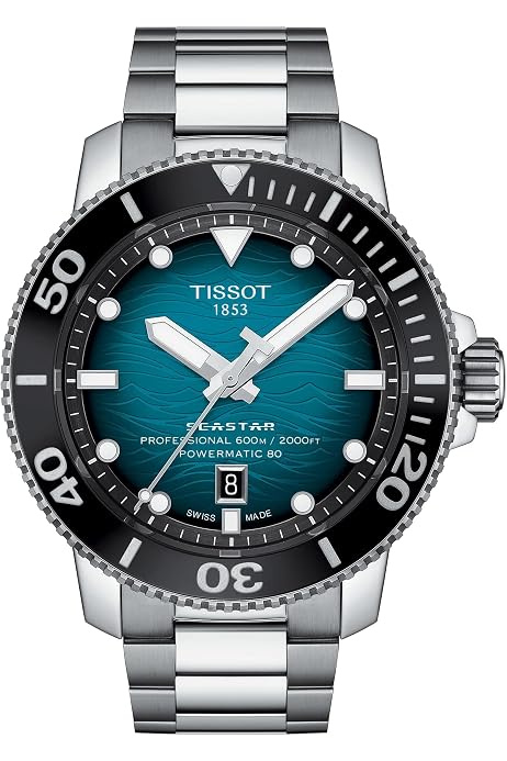 Amazon.co.jp: [ティソ] 腕時計 TISSOT シースター 2000 