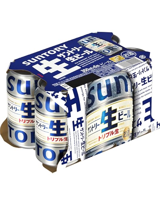 Amazon.co.jp: サントリー 生ビール 500ml×6缶パック : 食品・飲料・お酒