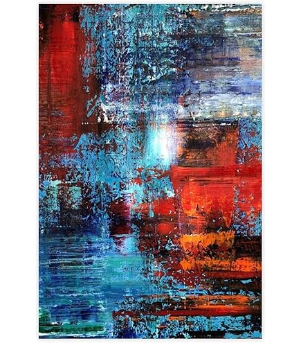 Amazon.co.jp: ゲルハルト・リヒター ポスター《4096色》ウォール