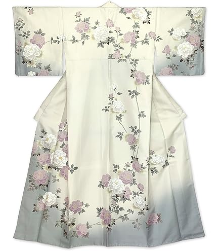 Amazon.co.jp: 夏物 お召し 御召 着物 中古 正絹 ますいわ屋扱い 反端