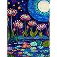 Waterlilies By Starry Night 1000 Piece Jigsaw Puzzle - BGRAAMIENS Art Puzzle