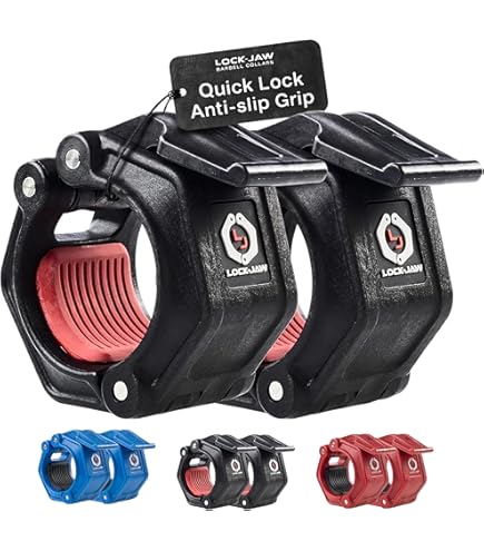 Amazon.co.jp: Lock-Jaw Flex バーベルカラー オリンピックバーベル