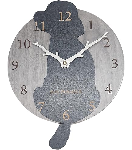 Amazon.co.jp: 振り子時計 はみだしワンちゃん 壁掛け時計 トイ