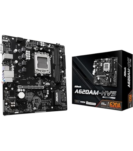 ASRock マザーボード A620M-HDV/M.2 Micro ATX ASRock A620M-HDV/M.2+ AMD ソケットAM5 mATXマザーボード