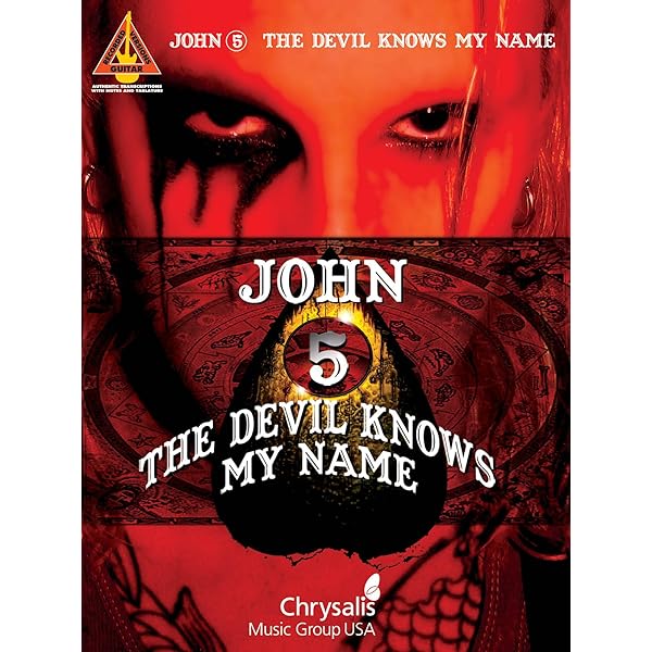 John 5 Songs for Sanity ギター楽譜 Book of John - Wicked Guitar Licks & Techniques for the Modern