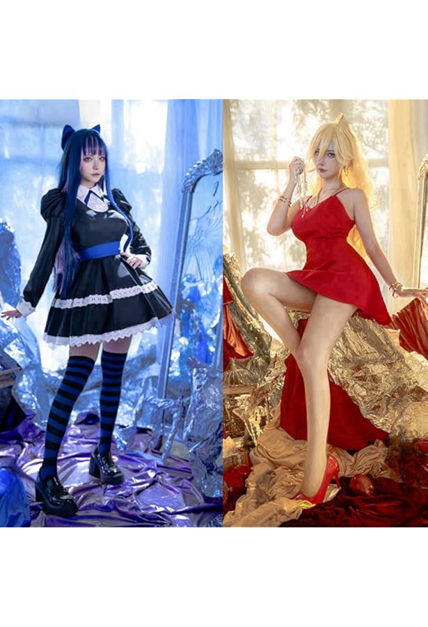 Amazon.co.jp: パンティ&ストッキングwithガーターベルト コスプレ道具