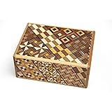箱根寄木細工 秘密箱４回仕掛け Japanese puzzle box 4steps