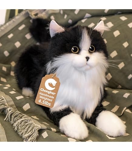 Amazon.co.jp: Chongker 加重4.5ポンド ぬいぐるみ ハンドメイド