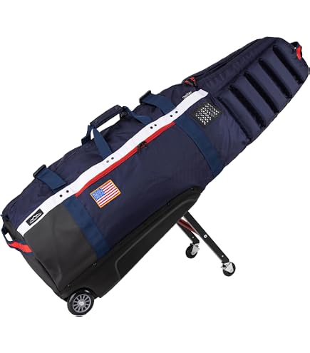 Amazon | Sun Mountain ClubGlider Pro 特大ゴルフトラベルバッグ、4輪
