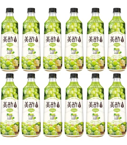 Amazon.co.jp: 美酢 (ミチョ) 希釈タイプ みかん味 900ml 12本セット