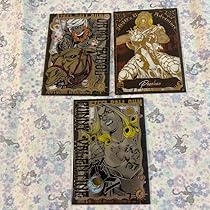 ジョジョキャラバン　箔押しクリアカードコンプリートセット JOJO - ジョジョキャラバン 箔押しクリアカードの通販 by s shop