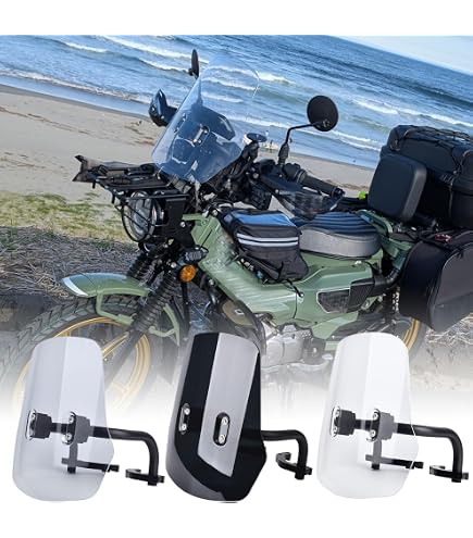 Amazon | ハンターカブ対応 CT125用(JA55/JA65) ウインドシールド