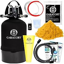 Aガラコート 純水器 洗車 イオン交換樹脂セット 切替ヘッド 純水器 GARACORT（ガラコート） イオン交 TDSメーター FRP耐圧タンク 11L 洗車用 その他