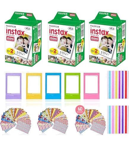 Amazon | Fujifilm Instax Mini インスタントフィルム バリューパック
