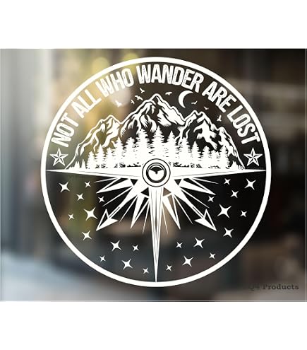 Grappige Campersticker – 'Op Avontuur Met Dementie' – 13x9 Cm, Zwart-wit, Weerbestendig Vinyl
