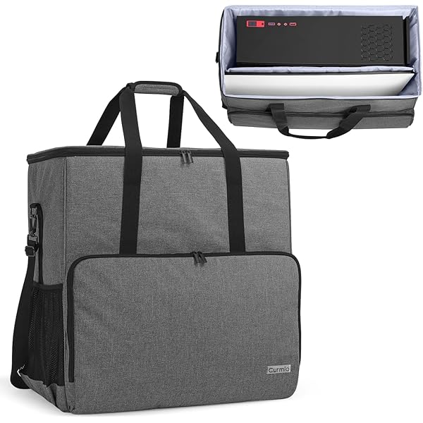 Buwico Desktop Computer Carrying Case - Travel Storage Bag For PC Tower, Monitor & Accessories