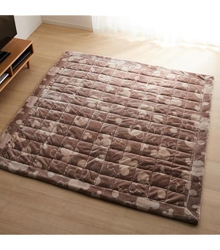 Amazon｜[ベルメゾン] ディズニー キルトラグ あったか なめらかな