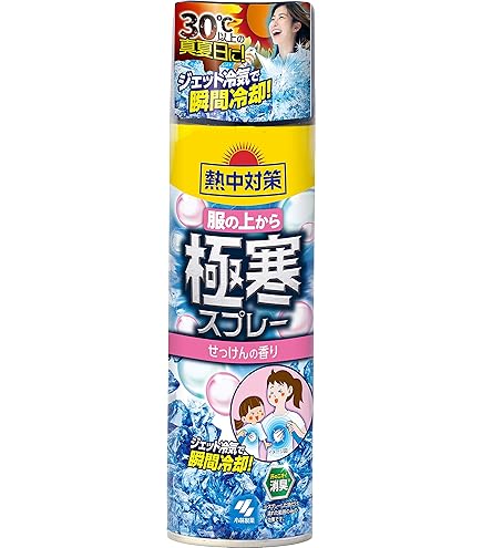 Amazon.co.jp: アイスノン 爆冷スプレー せっけんの香り 大容量 冷却