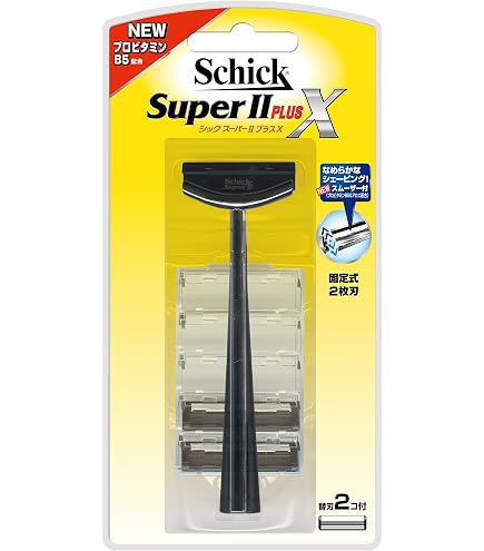 Amazon.co.jp: Schick(シック) スーパーIIプラスX 2枚刃 替刃(16コ入