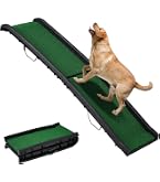 Amazon.co.jp: unipaws 折りたたみ式 木製 ペット用スロープ 高さ調節