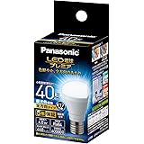 パナソニック LED電球 プレミア 口金直径17mm 電球40W形相当 昼光色相当(4.0W) 小形電球・全方向タイプ 1個入り 密閉器具対応 LDA4DGE17Z40ESW2