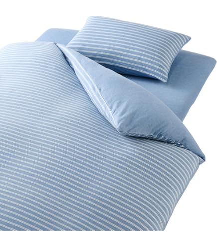 Amazon｜無印良品 綿 ベッド用 カバー3点セット S グレーチェック