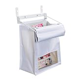 八番屋 ドア裏専用受け メールボックス 郵便ポスト POST 郵便受け 新聞受け (ホワイト)