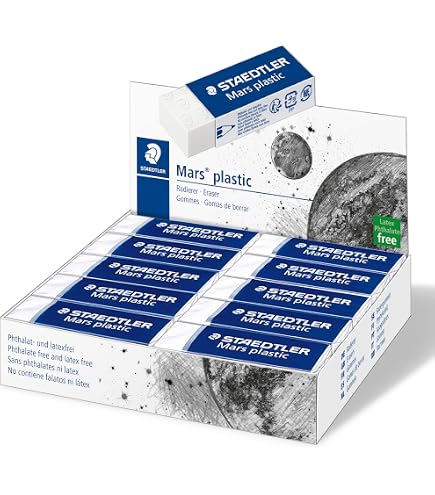 Amazon | ステッドラー 消しゴム マルスプラスチック 528 50