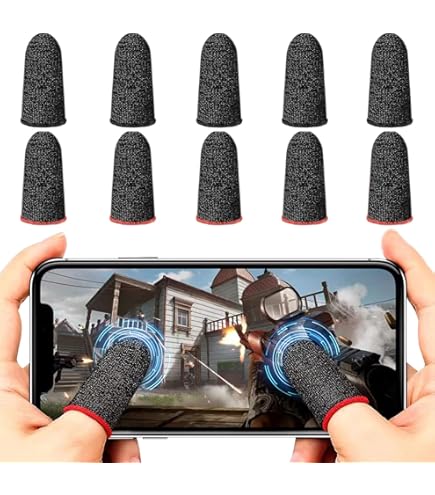 匿名配送✨指サック ゲーム用 全指対応 スマホ グレー Amazon.co.jp: 指サック ゲーム 指サックゲーム用 【銀繊維・高