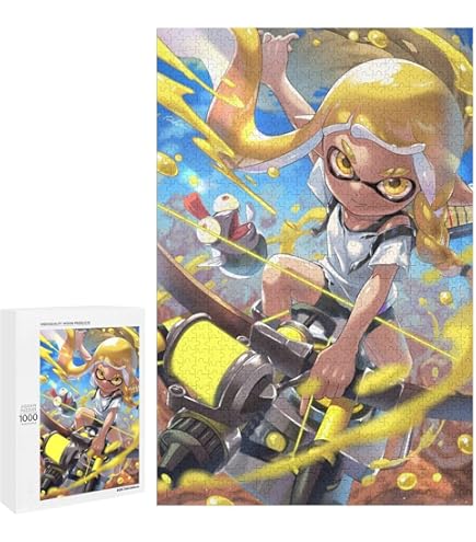Amazon.co.jp: スプラトゥーン 1000ピース 500ピース 子供用知育玩具