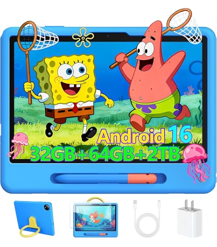 Amazon.co.jp: 【Android16 キッズタブレット】P10 Kid 10.1インチ