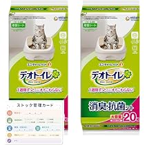 Amazon.co.jp: ユニ・チャーム デオトイレ 消臭・抗菌シート 20枚入り