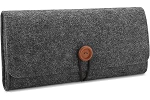 ProCase Carrying Case for Nintendo Switch OLED Model & Nintendo Switch, Portable Travel Bag Ultra Slim Felt Pouch for Nintend