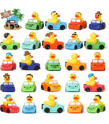 Amazon.co.jp: 15 Jeep Ducks ゴム製アヒル。 5つのクラシック