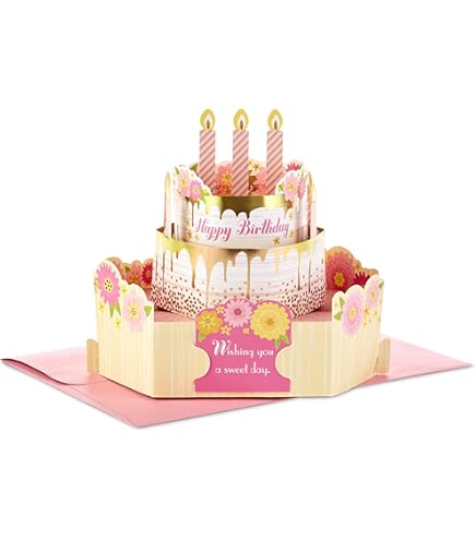 Hallmark Pop Up Birthday Greeting Card  Honeycomb Hedgehog (599rzq1002) P 406862662 - View #3