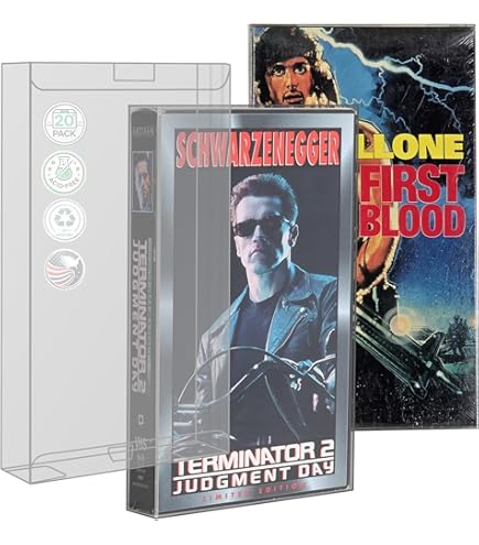 Amazon | yoyobubu VHSテーププロテクターケース 15個パック | VHS