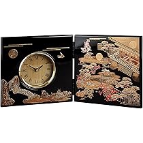 屏風時計　置き時計　初音　新品 屏風時計 置き時計 初音 新品