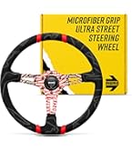 Amazon | MOMO (モモ) ステアリング ULTRA (ウルトラ) レッド 350mm U
