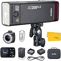 Amazon | GODOX AD200Pro II AD200 Pro II AD200PROII TTL フラッシュ