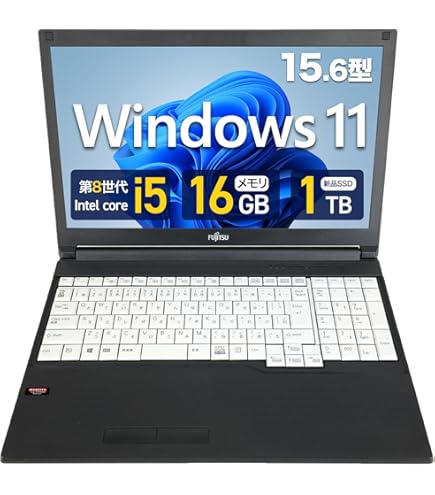 Amazon.co.jp: Fujitsu Laptop A579 15.6 Type 8th Generation Core i5