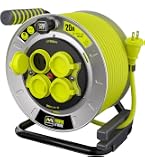Amazon.co.jp: Masterplug 防水コードリール 30m 軽量 パイロット